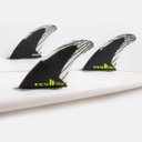 FCS II CARVER PC CARBON LARGE BLACK/ACID TRI RETAIL FINS