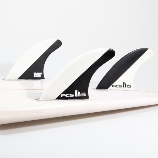 [FMFG-PC01-GM-TS-R] FCS II MF PC BLACK/WHITE GROM TRI RETAIL FINS