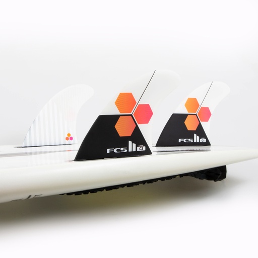 [FCIM-PC02-MD-TS-R] FCS II CI PC MEDIUM WHITE TRI RETAIL FINS