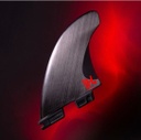 FCS II H4 LARGE SMOKE TRI RETAIL FINS