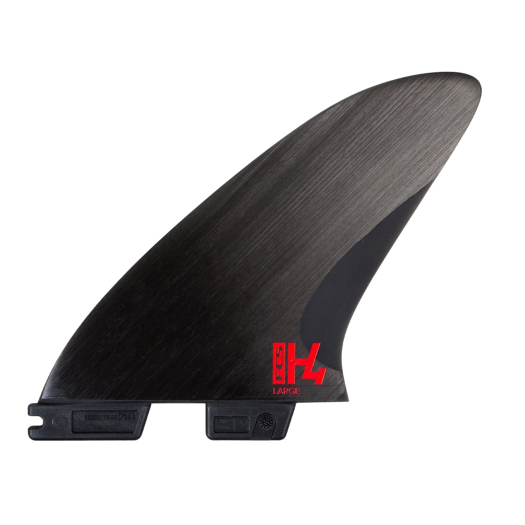 FCS II H4 LARGE SMOKE TRI RETAIL FINS