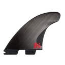 FCS II H4 LARGE SMOKE TRI RETAIL FINS