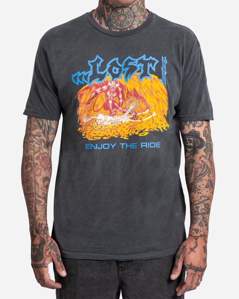 BODY BOARDING VINTAGE DYE TEE