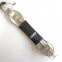 FCS 6' ALL ROUND ESSENTIAL LEASH WARM GREY/ICEBERG GREEN