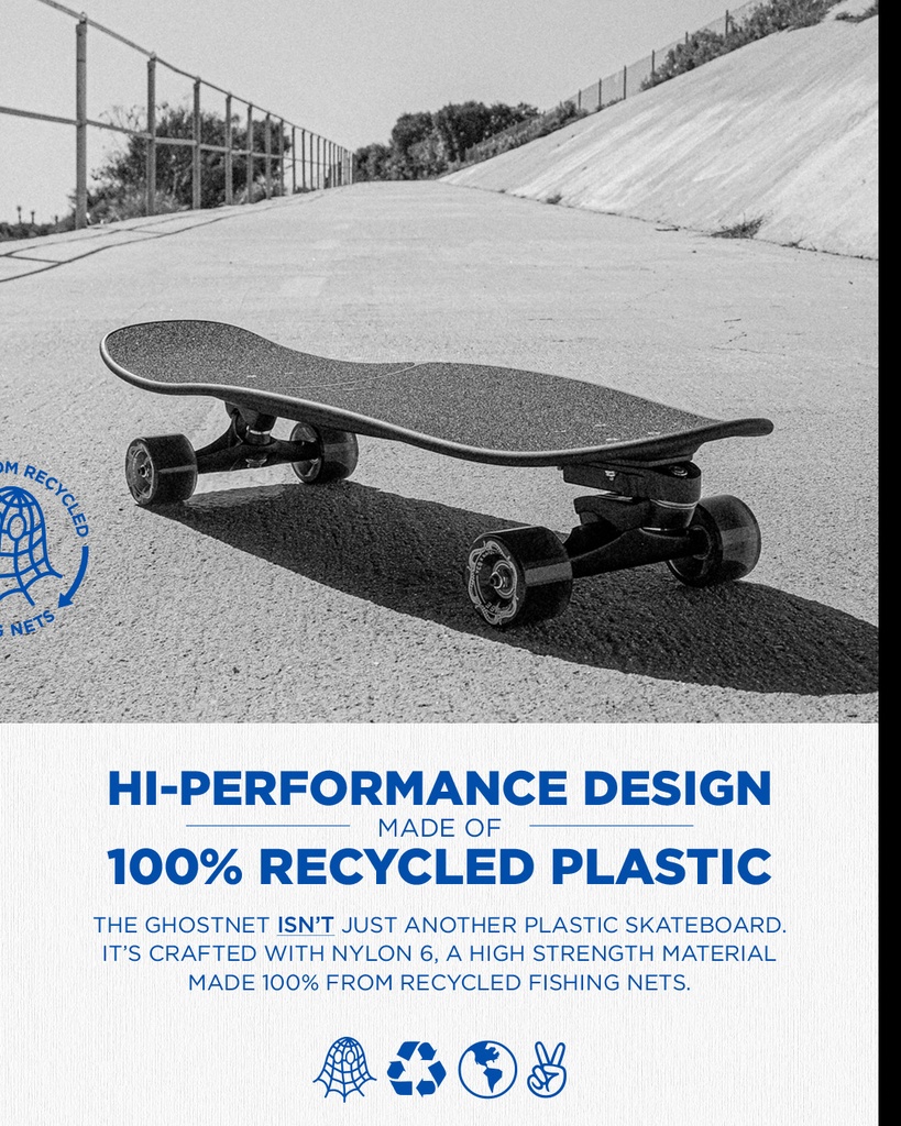 30.5" GHOSTNET SURFSKATE C7 COMPLETE