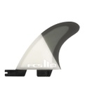 FCS II AM PC MEDIUM GREY TRI-QUAD RETAIL FINS