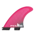 FCS II SF PC MEDIUM PINK TRI RETAIL FINS