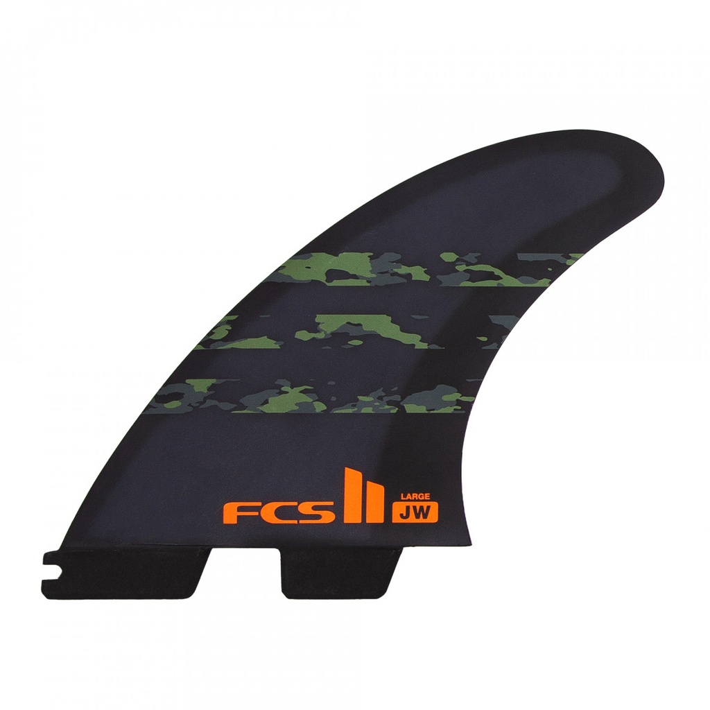 FCS II JW PC MEDIUM ARMY CAMO TRI RETAIL FINS