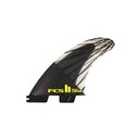 FCS II CARVER PC CARBON LARGE BLACK/ACID TRI RETAIL FINS