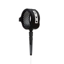 FCS 6' ALL ROUND ESSENTIAL LEASH WHITE/BLACK