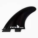 FCS II CARVER BLACK MEDIUM TRI RETAIL FINS