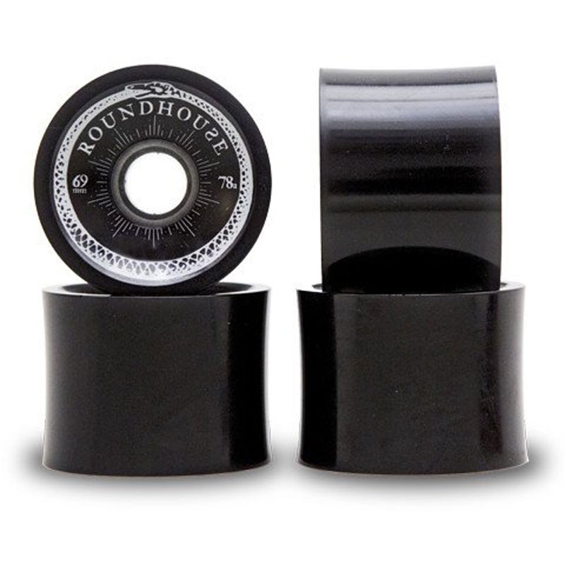 ROUNDHOUSE BY CARVER CON GRIP WHEEL - 69MM 78A SMOKE (SET OF 4)