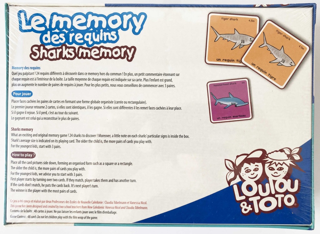 LE MEMORY DES REQUINS