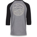 DAKINE BIKE TS 3/4 WELL ROUNDED RAGLAN TECH T