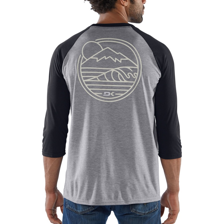 DAKINE BIKE TS 3/4 WELL ROUNDED RAGLAN TECH T