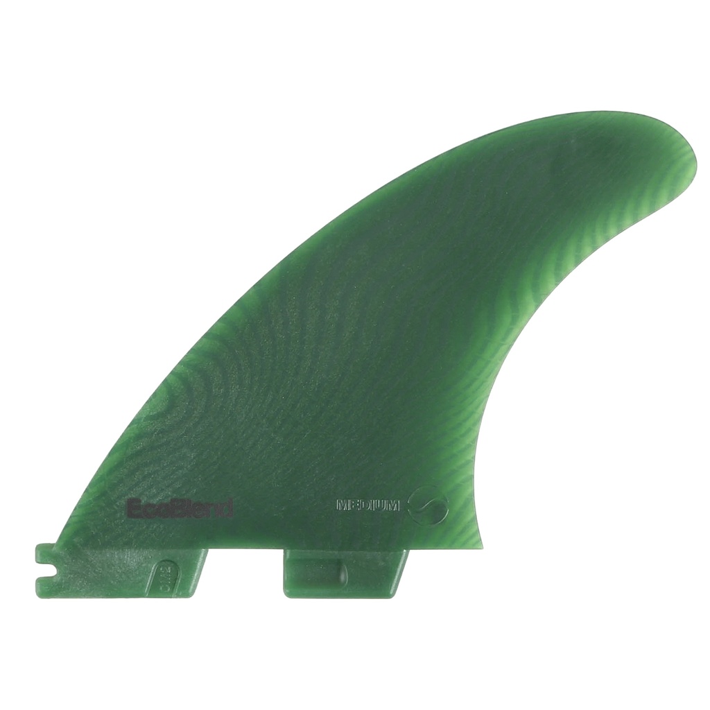 FCS II CARVER NEO GLASS MEDIUM SAGE TRI FINS