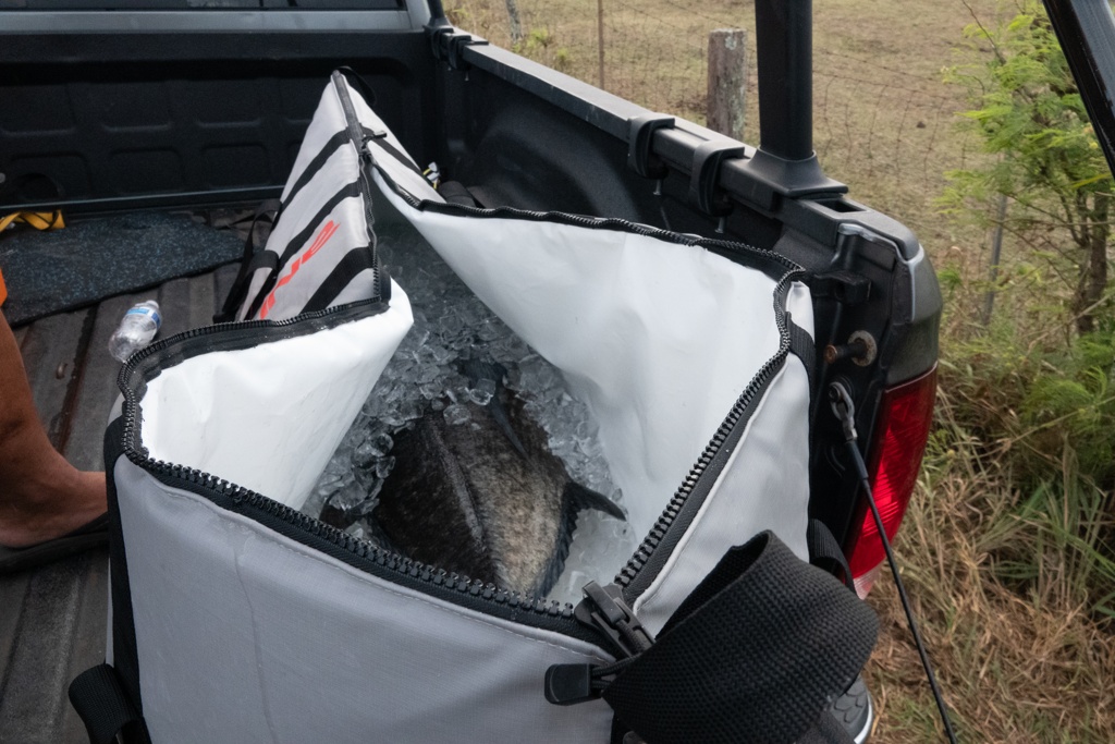 FREESTANDING FISH BAG