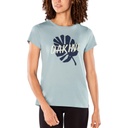 WOMEN'S ABSTRACT PALM SS