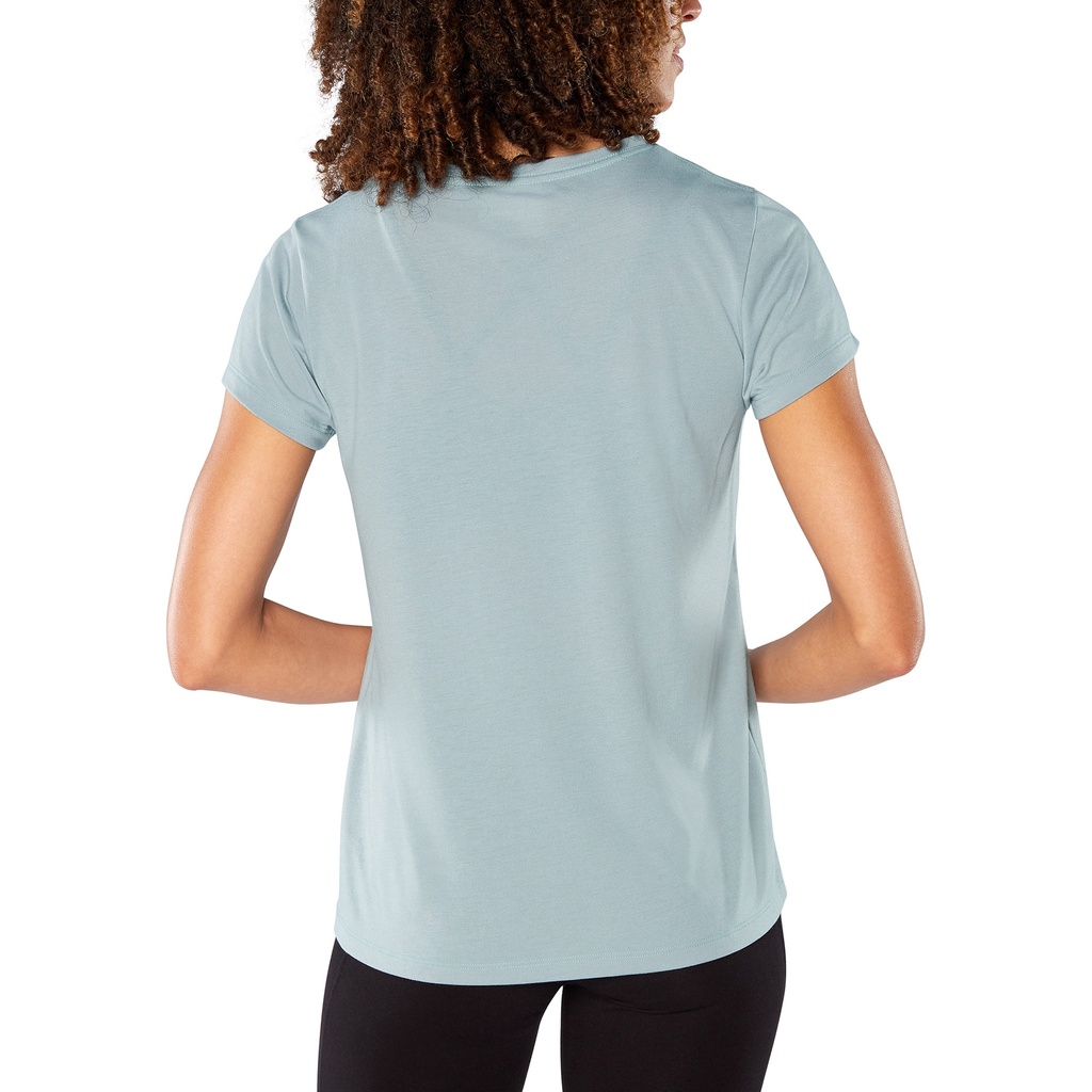 WOMEN'S ABSTRACT PALM SS