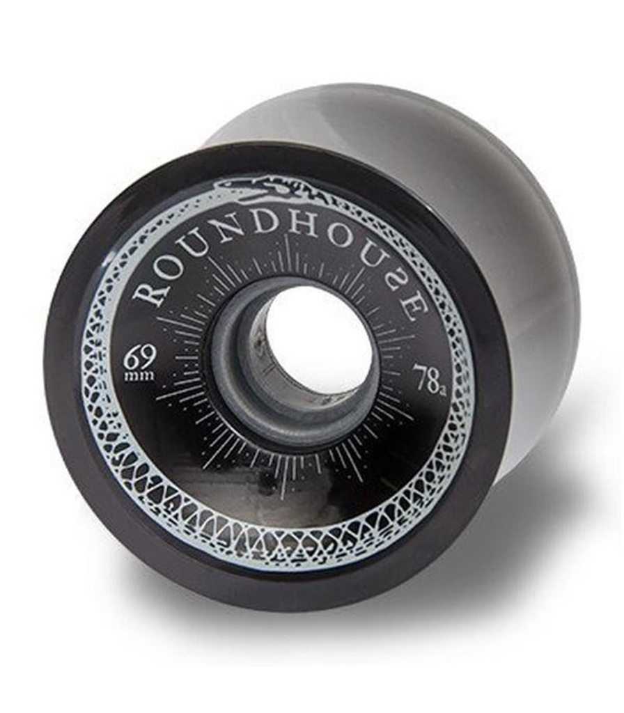 ROUNDHOUSE BY CARVER CON GRIP WHEEL - 69MM 78A SMOKE (SET OF 4)
