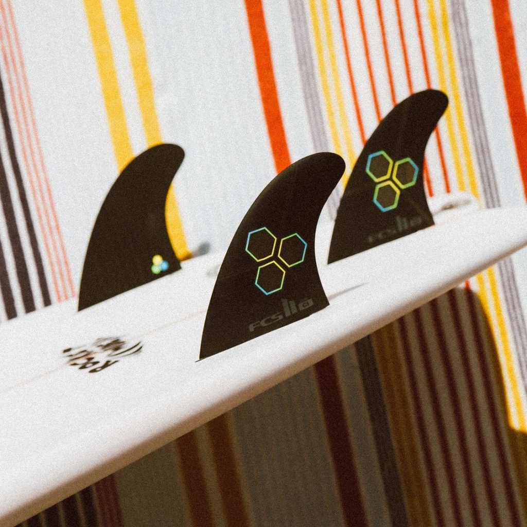 FCS II CI PC MEDIUM BLACK TRI RETAIL FINS