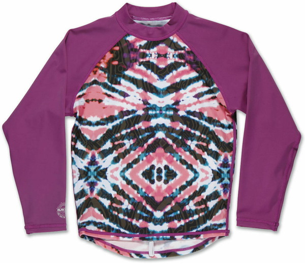 GIRLS LYCRA CLASSIC LS RASHGUARD