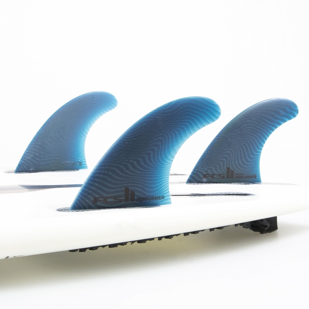 FCS II PERFORMER NEO GLASS XSMALL PACIFIC TRI FINS
