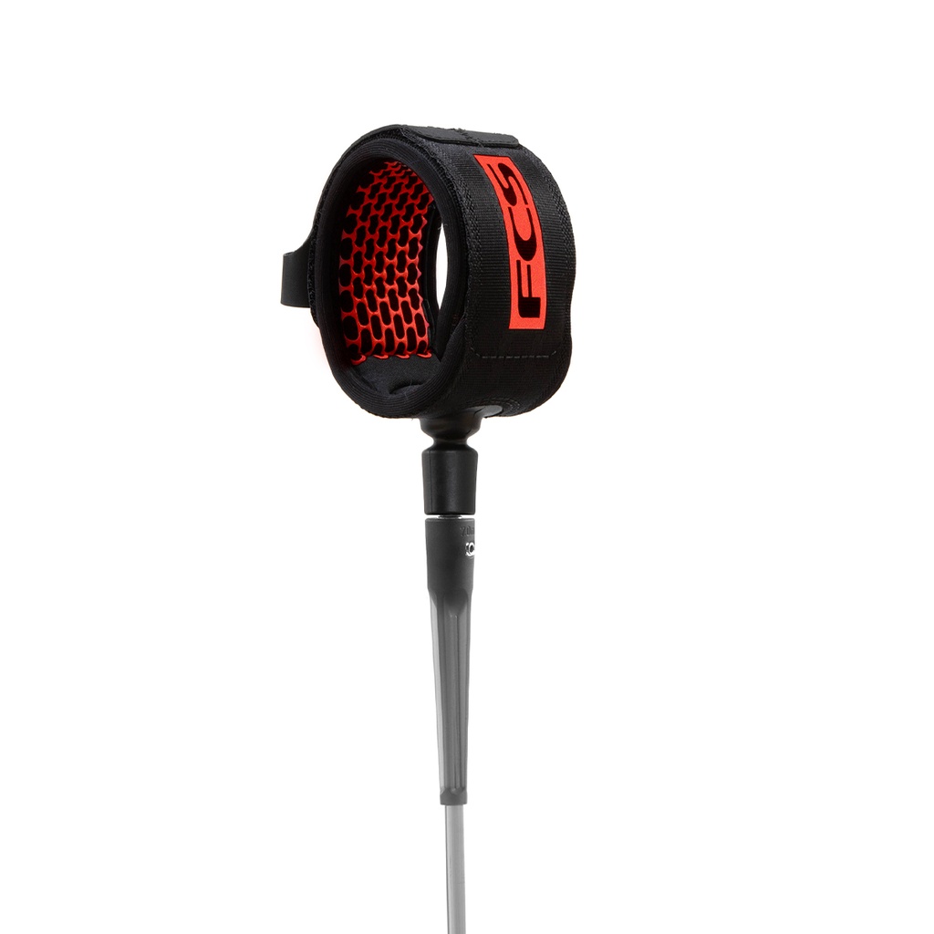 FCS 6' ALL ROUND ESSENTIAL LEASH FLAME RED