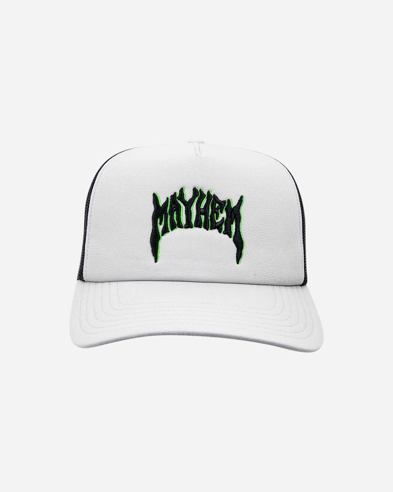 MAYHEM EMBROIDERED TRUCKER
