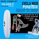 SURF PACK - KT MINISTICK 8'0''-60L