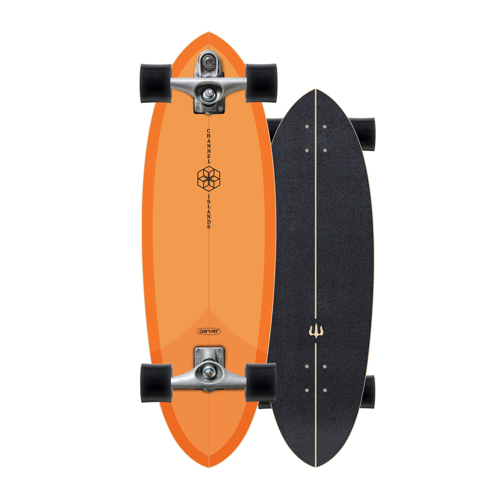 31.75'' CI MID ORANGE SURFSKATE C7 COMPLETE V4