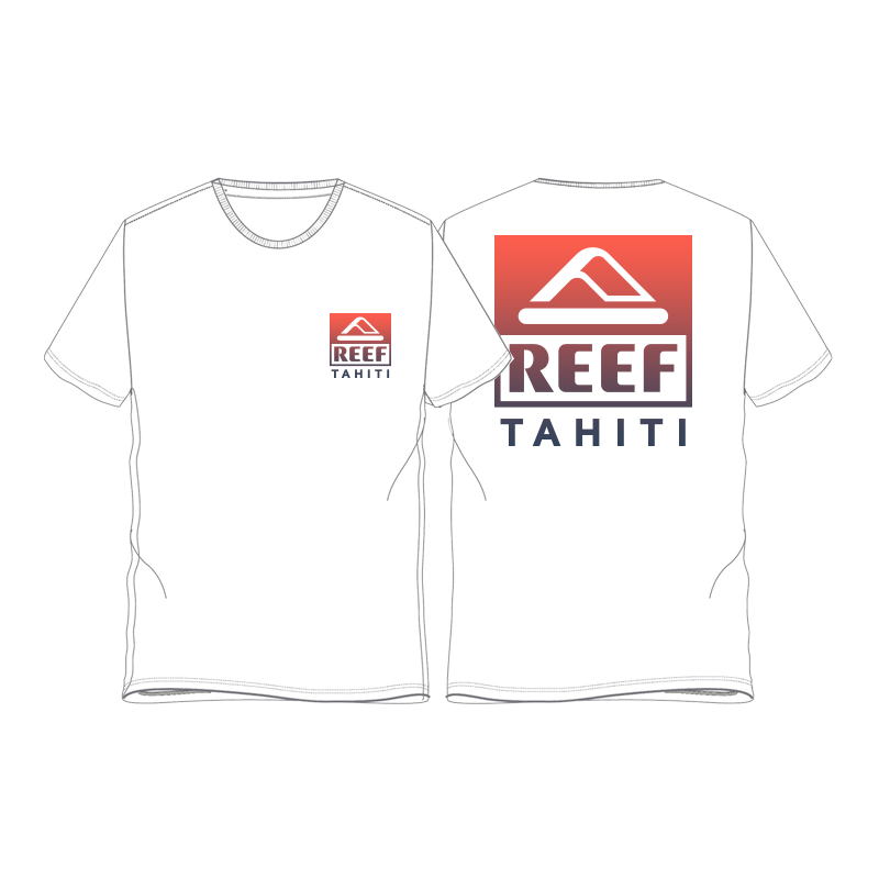 TAHITI SS SQUARE LOGO GRADIENT