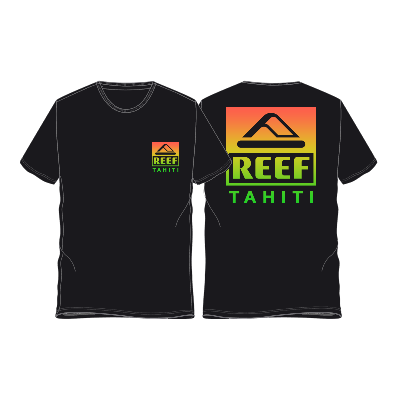 TAHITI SS SQUARE LOGO GRADIENT