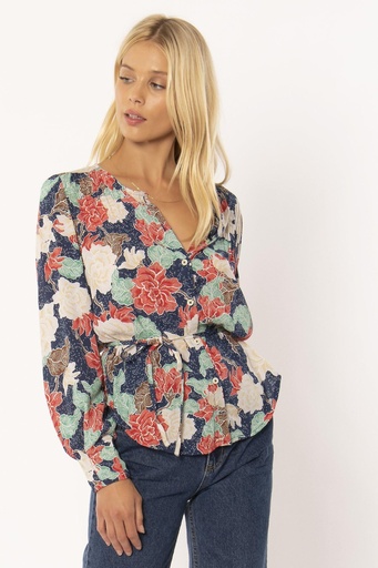 AMUSE BLOUSE SHEANA L/S WOVEN