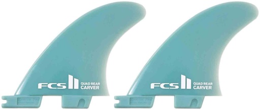 [FCAR-GF01-SM-RS-R] FINS II CARVER GF  QUAD REAR RETAIL FINS