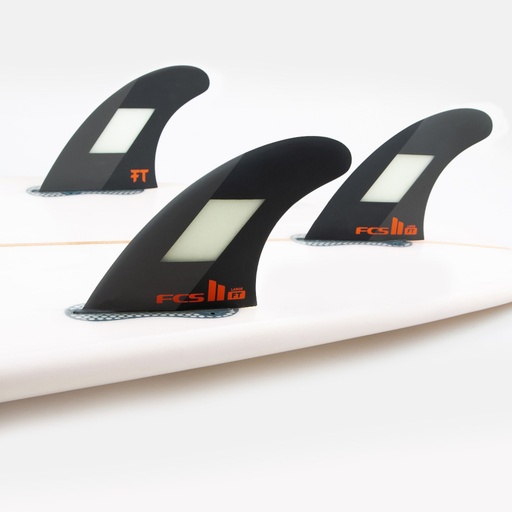 [FFTM-PC03-MD-TS-R] FCS II FT PC MEDIUM BLACK TRI RETAIL FINS
