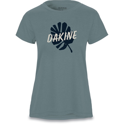 WOMEN'S ABSTRACT PALM SS