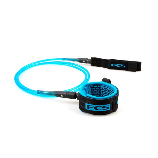 [EARA-BUB-06F] FCS 6' ALL ROUND ESSENTIAL LEASH BLUE/BLACK
