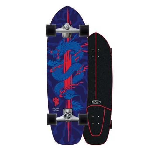 [C1012011143] 34" KAI LENNY DRAGON SURFSKATE CX COMPLETE