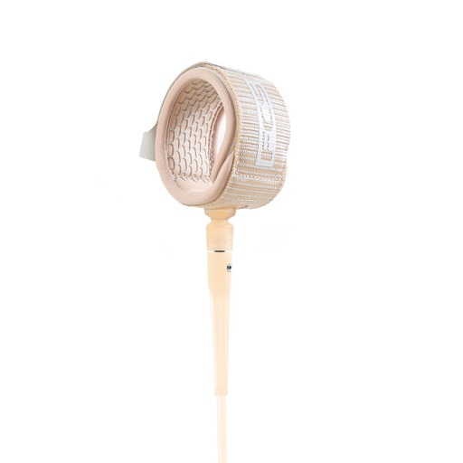 [EARA-ACR-07F] FCS 7' ALL ROUND ESSENTIAL LEASH ALMOND/CREAM