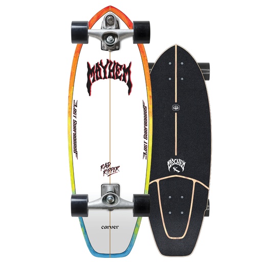 [L1013011159] 31.25" RAD RIPPER SURFSKATE C7 COMPLETE V3