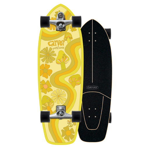 [C1013011224] 30.25'' TRIPPIE HIPPIE SURFSKATE C7 COMPLETE V3