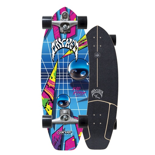 [L1013011247] 31'' LOST RAD RIPPER NEON SURFSKATE C7 COMPLETE V4