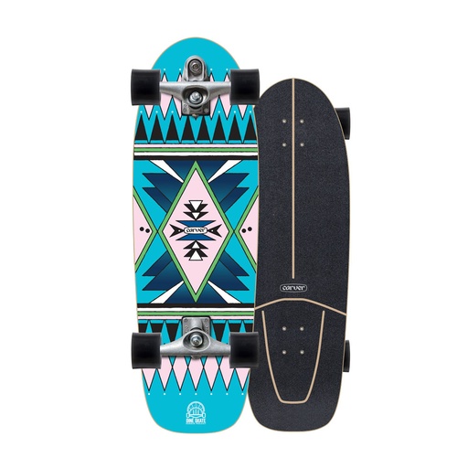 [C1013011250] 31.25'' DINE' SKATE GARDEN SURFSKATE C7 COMPLETE V4