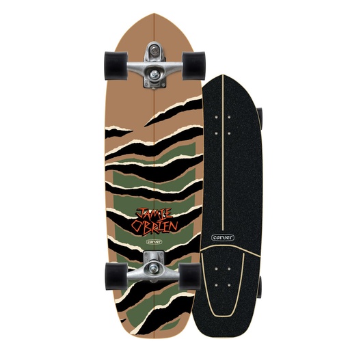 [C1013011141] 33.5" JOB CAMO TIGER SURFSKATE C7 COMPLETE V2